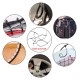 POWERTECH δεματικά καλωδίων TIES-048, 200x3.6mm, μαύρα, 100τμχ