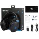 SADES gaming headset Warden I, wireless & wired. multiplatform BT, μαύρο