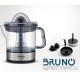 BRUNO ηλεκτρικός στίφτης BRN-0095 με χωρητικότητα 700ml, 40W, inox-μαύρο