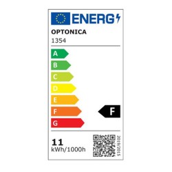 OPTONICA LED λάμπα A60 1354, 10.5W, 6000K, E27, 1055lm