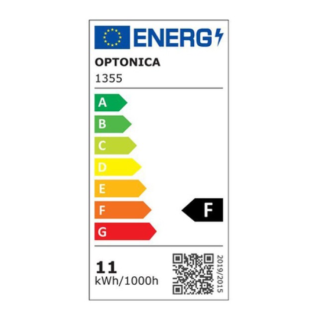 OPTONICA LED λάμπα A60 1355, 10.5W, 4500K, E27, 1055lm