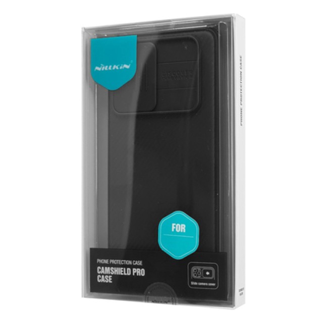 NILLKIN θήκη CamShield Pro για Xiaomi Redmi Note 12 Pro 5G, μαύρη