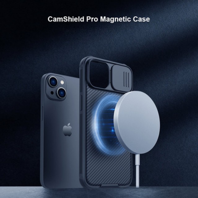 NILLKIN θήκη CamShield Pro Magnetic για iPhone 14, μαύρη