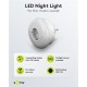 GOOBAY LED φωτιστικό νυκτός 64566 με πρίζα schuko, 6500K, IP20