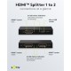 GOOBAY HDMI splitter 58480, 2 σε 1, 4K/30Hz, μαύρο