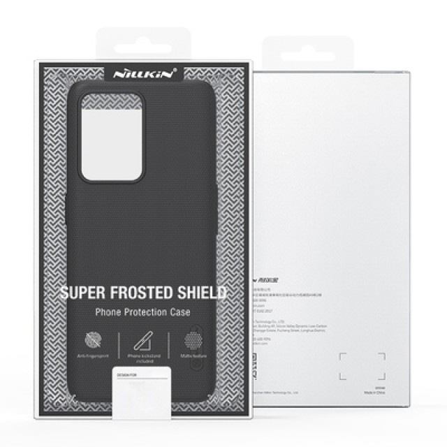 NILLKIN θήκη Super Frosted Shield για Realme 10 Pro 5G, μαύρη