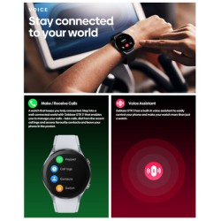 ZEBLAZE smartwatch GTR 3, 1.32", IP68, heart rate, ηχείο & mic, μαύρο