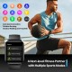 ZEBLAZE smartwatch Swim, 1.69", GPS, heart rate, 5 ATM, μαύρο