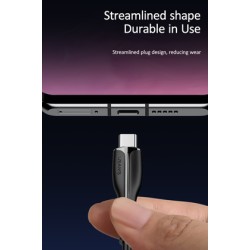 USAMS καλώδιο USB-C σε USB US-SJ372, 10W, 1m, μαύρο