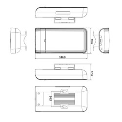 HIKVISION outdoor wireless CPE DS-3WF02C-5AC/O, 867Mbps 5GHz, 12dBi