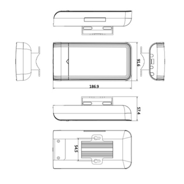 HIKVISION outdoor wireless CPE DS-3WF02C-5AC/O, 867Mbps 5GHz, 12dBi