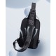 ARCTIC HUNTER τσάντα Crossbody XB00541, με θήκη tablet, 4L, μαύρη