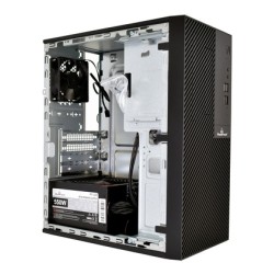 POWERTECH PC Case PT-1101 με 550W PSU, Micro-ATX, 265x168x353mm, μαύρο