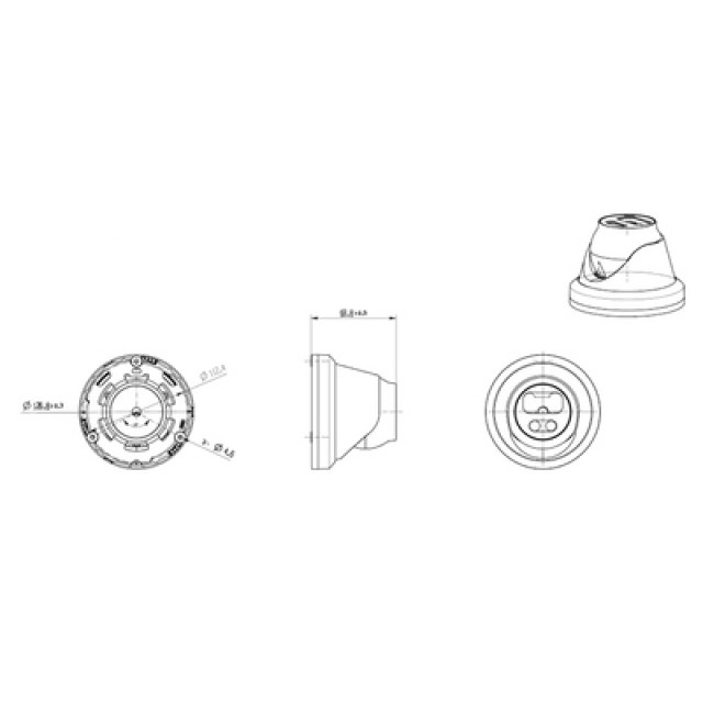 LONGSE IP κάμερα CMSCKL800, 2.8mm, 8MP, 1/2.8" Sony, αδιάβροχη IP67, PoE LONGSE IP κάμερα CMSCKL800, 2.8mm, 8MP, 1/2.8" Sony, αδιάβροχη IP67, PoE