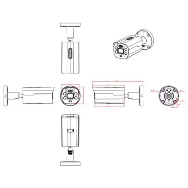 LONGSE IP κάμερα BMLCKL5AD-36PMSTFA12, 3.6mm, 5MP, IP67, PoE LONGSE IP κάμερα BMLCKL5AD-36PMSTFA12, 3.6mm, 5MP, IP67, PoE