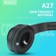 CELEBRAT headphones A27, wireless & wired, Bluetooth 5.3, Φ40mm, μαύρα