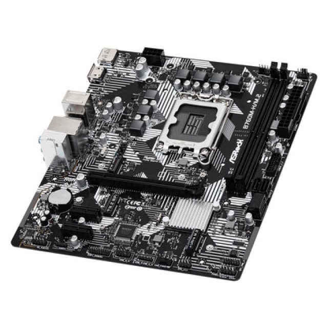 ASROCK μητρική B760M-H/M.2, 2x DDR5, s1700, USB 3.2, mATX