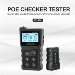 NOYAFA tester καλωδίων δικτύου NF-488 για RJ45 PoE