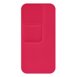 POWERTECH Θήκη Camshield Soft MOB-1887 για iPhone 15 Pro, ροζ