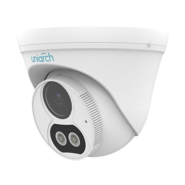 UNIARCH IP κάμερα IPC-T213-APF28W, 2.8mm 3MP, IP67, PoE, LED, SD, IR 30m