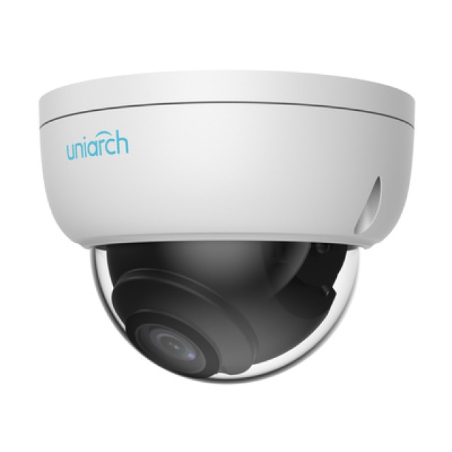 UNIARCH IP κάμερα IPC-D122-PF28, 2.8mm, 2MP, IP67/IK10, PoE, IR έως 30m