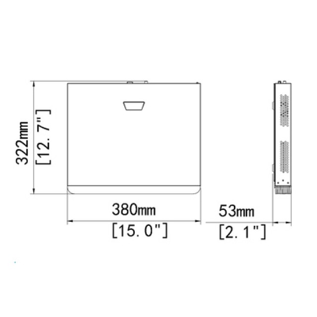 UNIARCH NVR καταγραφικό NVR-216S2, H.265/H.264, 8MP, 16 κανάλια