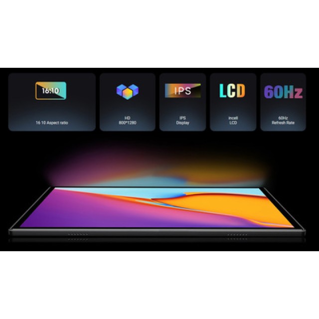 CHUWI tablet Hi10 XPro, 10.1" HD, 4/128GB, 4G, 7000mAh, Android 13, γκρι