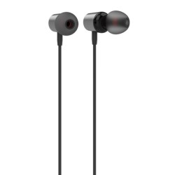 LDNIO earphones με μικρόφωνο HP03, 3.5mm σύνδεση, Φ10mm, 1.2m, μαύρα