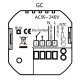 Smart θερμοστάτης αερίου BHT-009GCLW, WiFi, χωνευτός, μαύρος