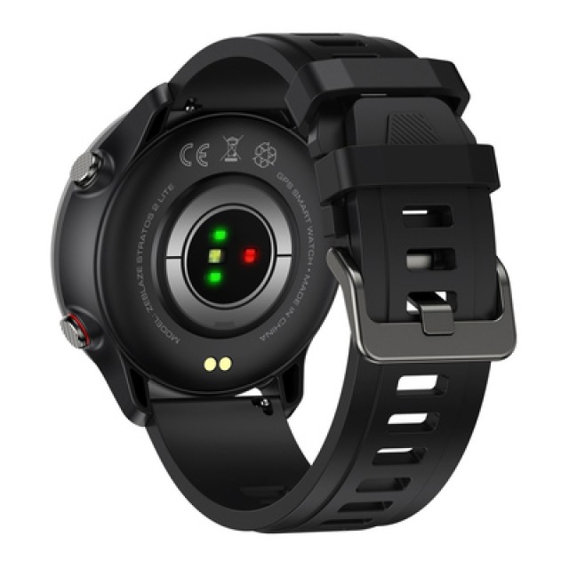 ZEBLAZE smartwatch Stratos 2 Lite, heart rate, 1.32", GPS, 5 ATM, μαύρο