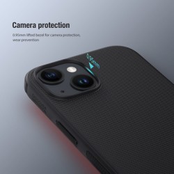 NILLKIN θήκη Super Frosted Shield Pro για iPhone 15, μαύρη