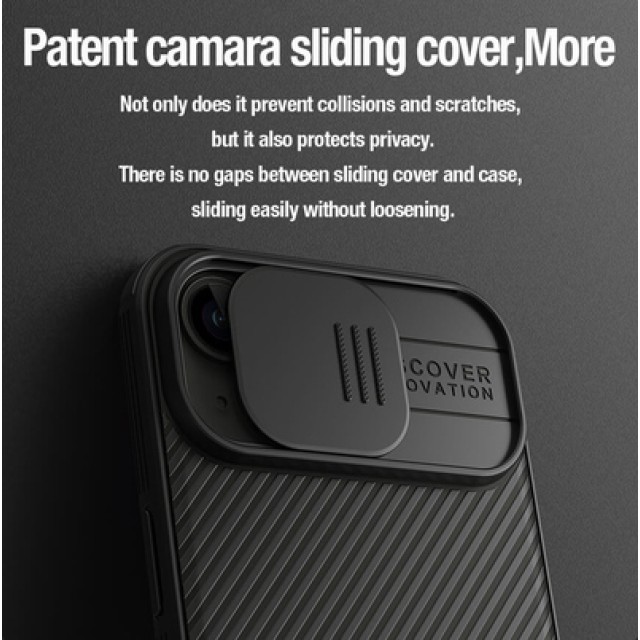 NILLKIN θήκη CamShield Pro Magnetic για iPhone 15, μπλε