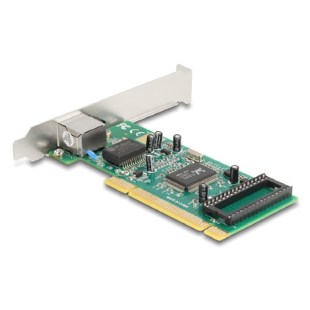 DELOCK κάρτα επέκτασης PCI σε 1x RJ45 Gigabit 88084, 1000Mbps