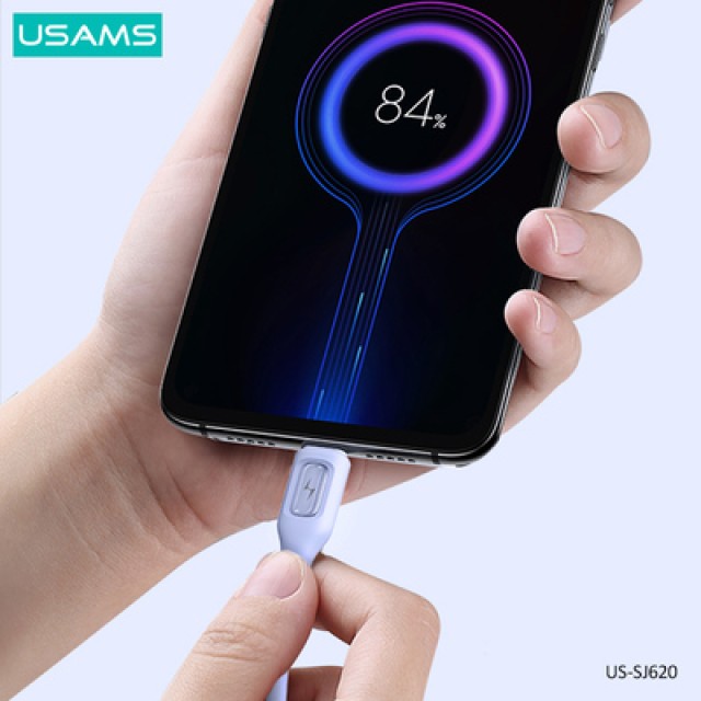 USAMS καλώδιο micro USB σε USB US-SJ620, 10W, 1m, μαύρο