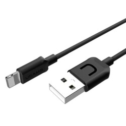 USAMS καλώδιο Lightning σε USB US-SJ097, 10.5W, 1m, μαύρο