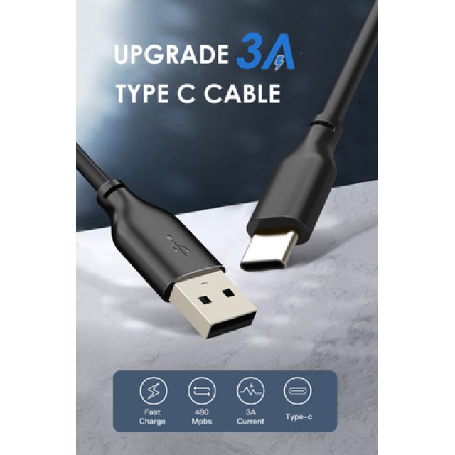 CABLETIME καλώδιο USB-C σε USB CT-CMAMN1, 15W, 480Mbps, 2m, μπλε