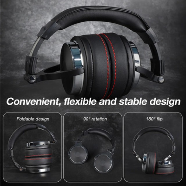 ONEODIO headset Studio Pro 60, 6.35mm & 3.5mm σύνδεση, Hi-Fi 50mm, μαύρο