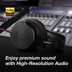 ONEODIO headset Studio Pro 60, 6.35mm & 3.5mm σύνδεση, Hi-Fi 50mm, μαύρο