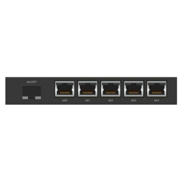 UBIQUITI router EdgeRouter X SFP, 5-Port Gigabit PoE, 1000Mbps, 50W