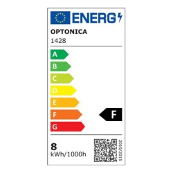 OPTONICA LED λάμπα candle C37 1428, 8W, 6000K, 710lm, E14