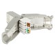 POWERTECH βύσμα δικτύου RJ45 CAB-N351, CAT 6A STP, tool-free, μεταλλικό