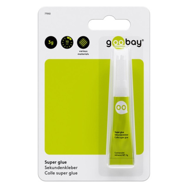 GOOBAY κόλλα Super Glue 77002, 3g