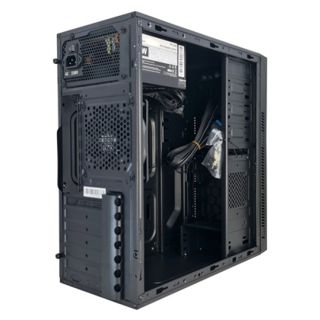 POWERTECH PC Case PT-1168 με 550W PSU, ATX, 418x200x416mm, μαύρο