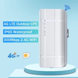 SUNCOMM outdoor 4G LTE CPE QC300K, 300Mbps Wi-Fi, 100Mbps LAN, IP65