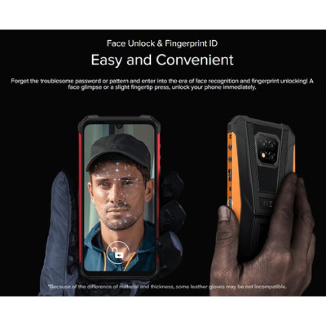 ULEFONE smartphone Armor 8 Pro, 6.1", IP68/IP69K, 6/128GB, κόκκινο