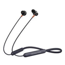 POWERTECH earphones PT-1228 με μαγνήτη, Bluetooth ENC 10mm 180mAh, μαύρα