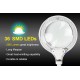 PROSKIT μεγεθυντικός φακός MA-1010U, κλιπ & βάση, LED, 3D 1.75x, λευκός