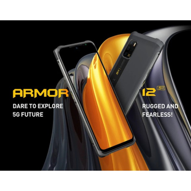 ULEFONE smartphone Armor 12 5G, 6.52" 8/128GB 5180mAh, IP68/IP69K, γκρι