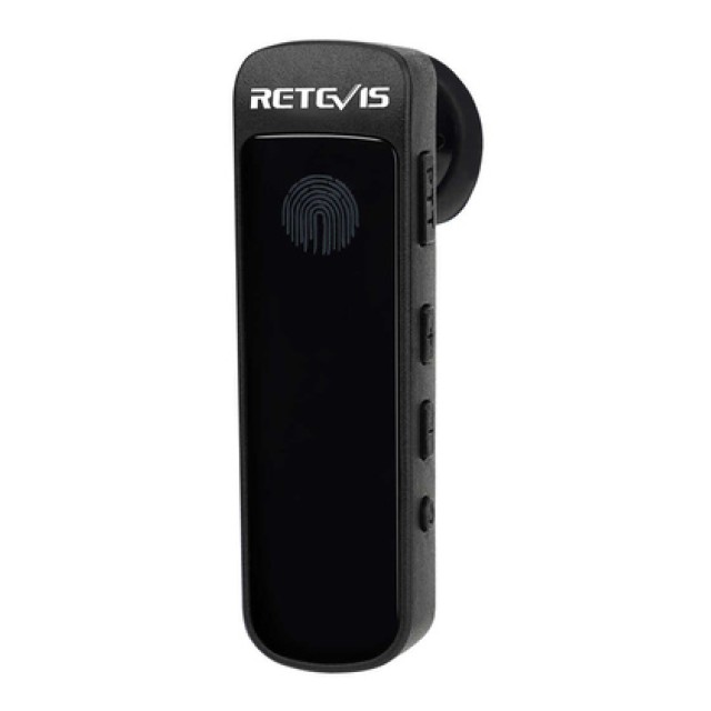 RETEVIS ασύρματος πομποδέκτης RB637 με Bluetooth ακουστικό, PMR, 16 κανάλια, μαύρος