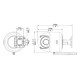 UNIARCH smart κάμερα UHO-P1A-M3F4D, 3MP, WiFi, PTZ, SD